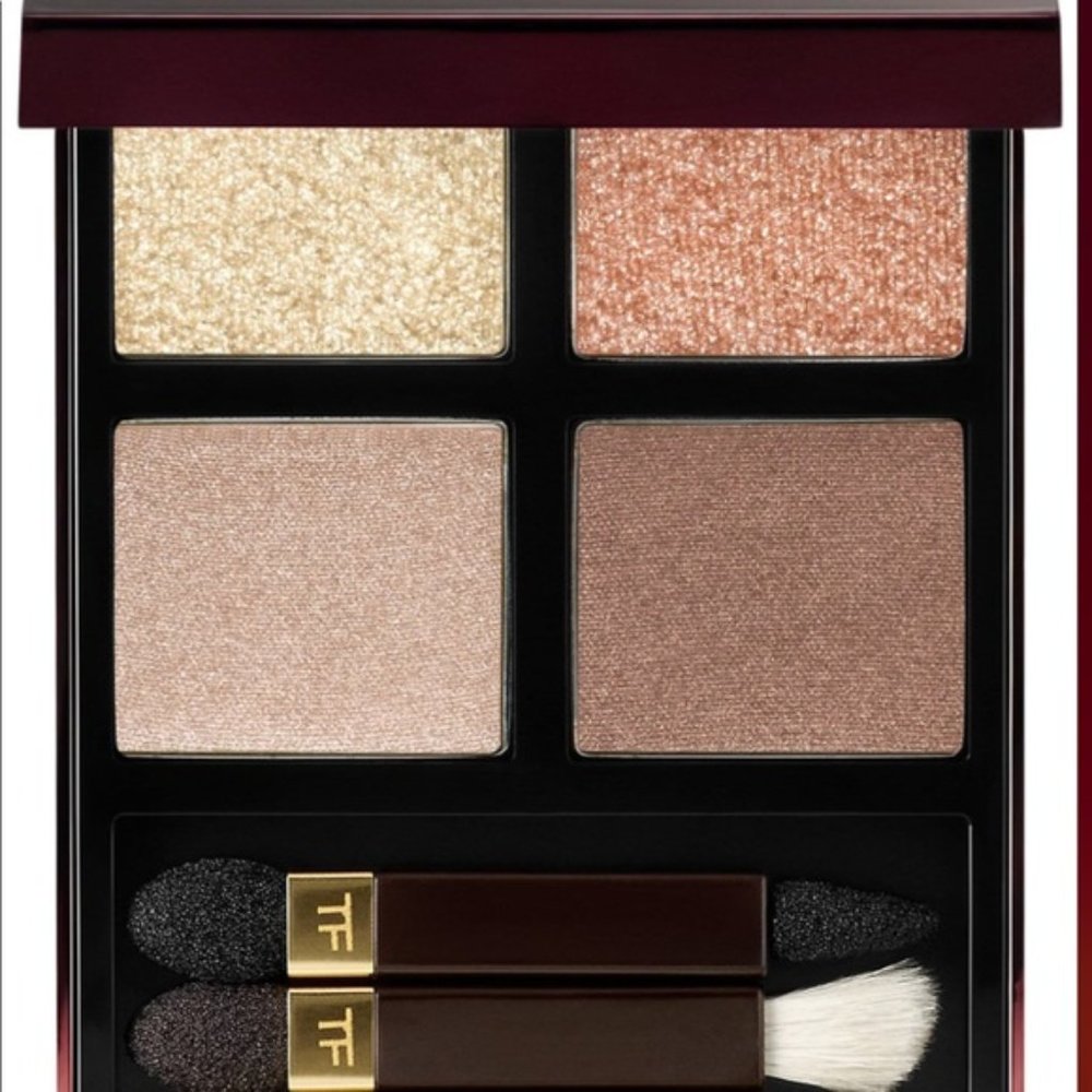 BNIB TOM FORD Eye Quad in Golden Mink